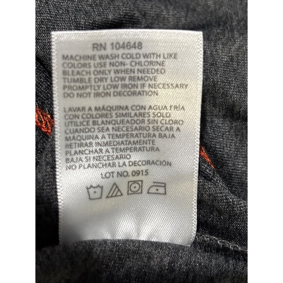 Knights Apparel Syracuse Long Sleeve Performance Shirt Grey Orange Men's 2XL XXL - Picture 14 of 14